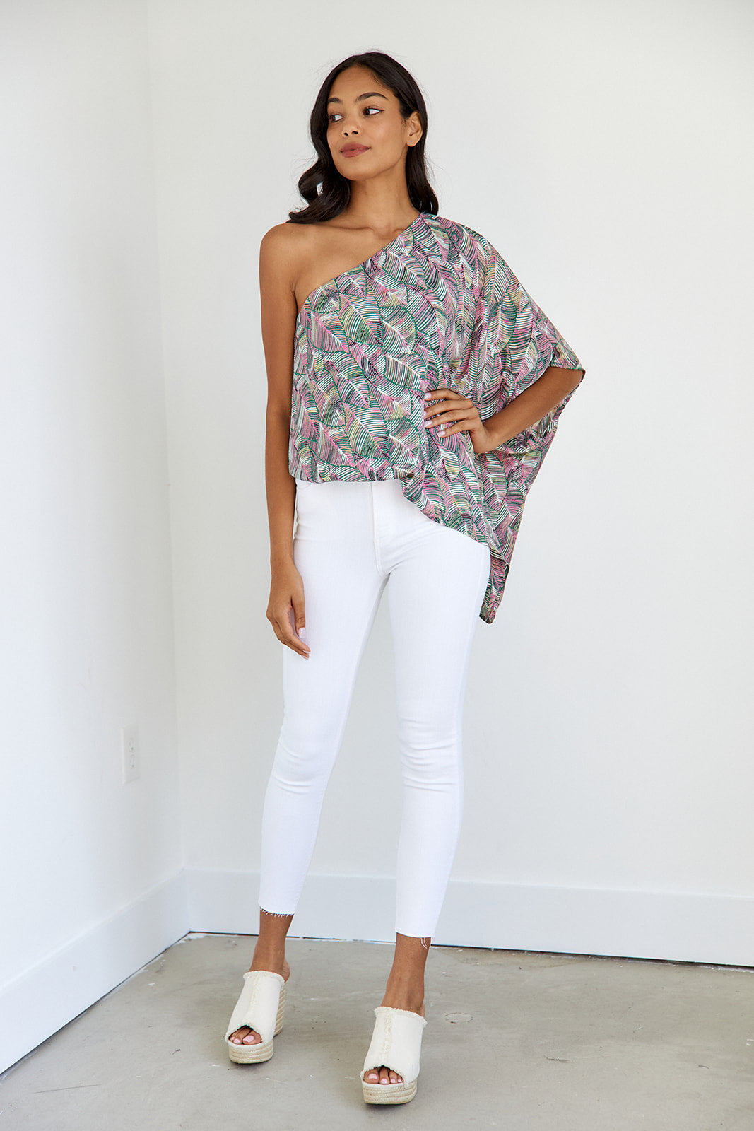 SALE- Daley One Shoulder Blouse