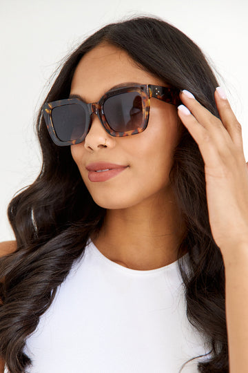 SALE- Como Oversized Square Sunglasses