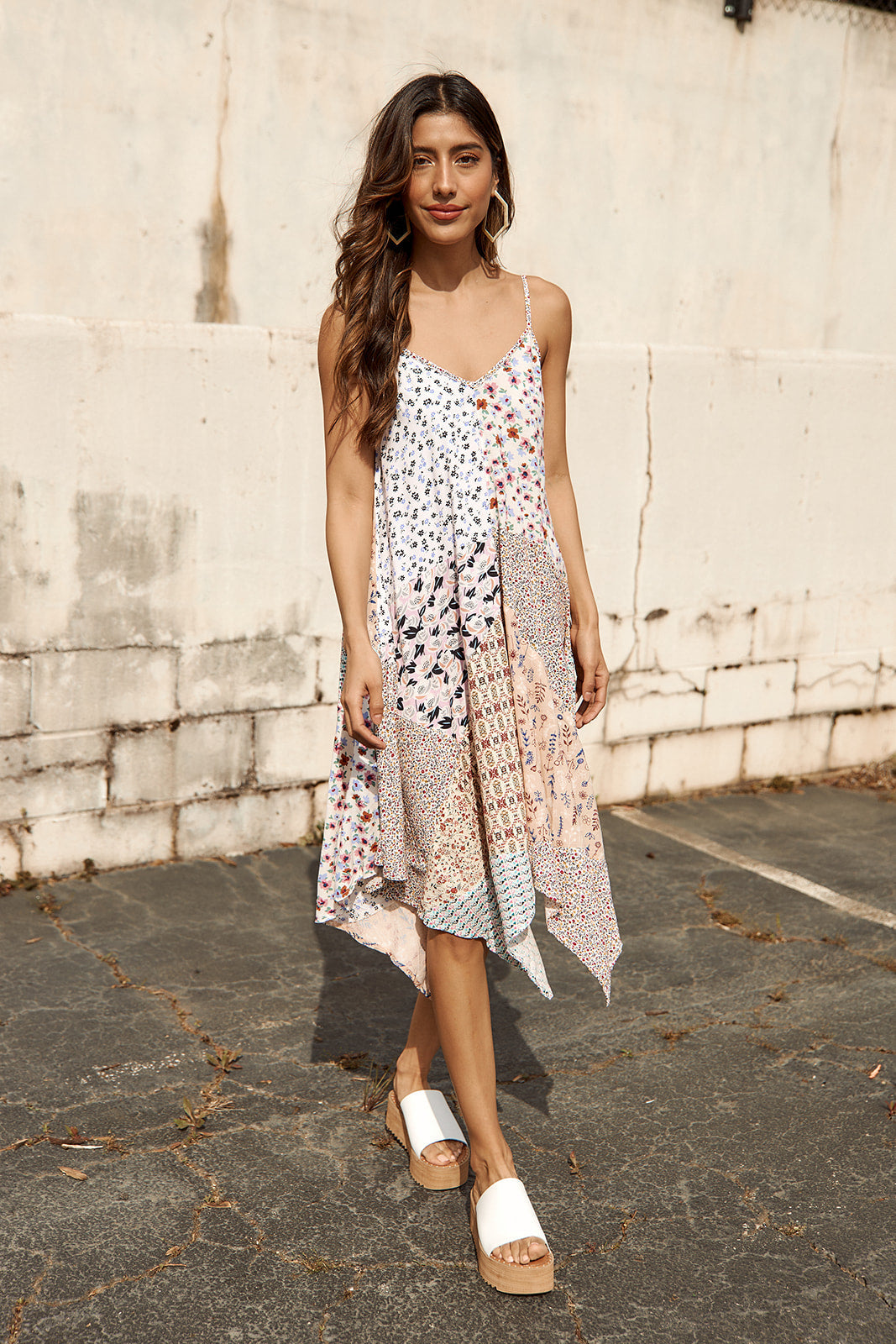 Gardner Paisley Midi Dress