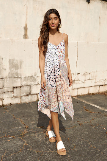 Gardner Paisley Midi Dress