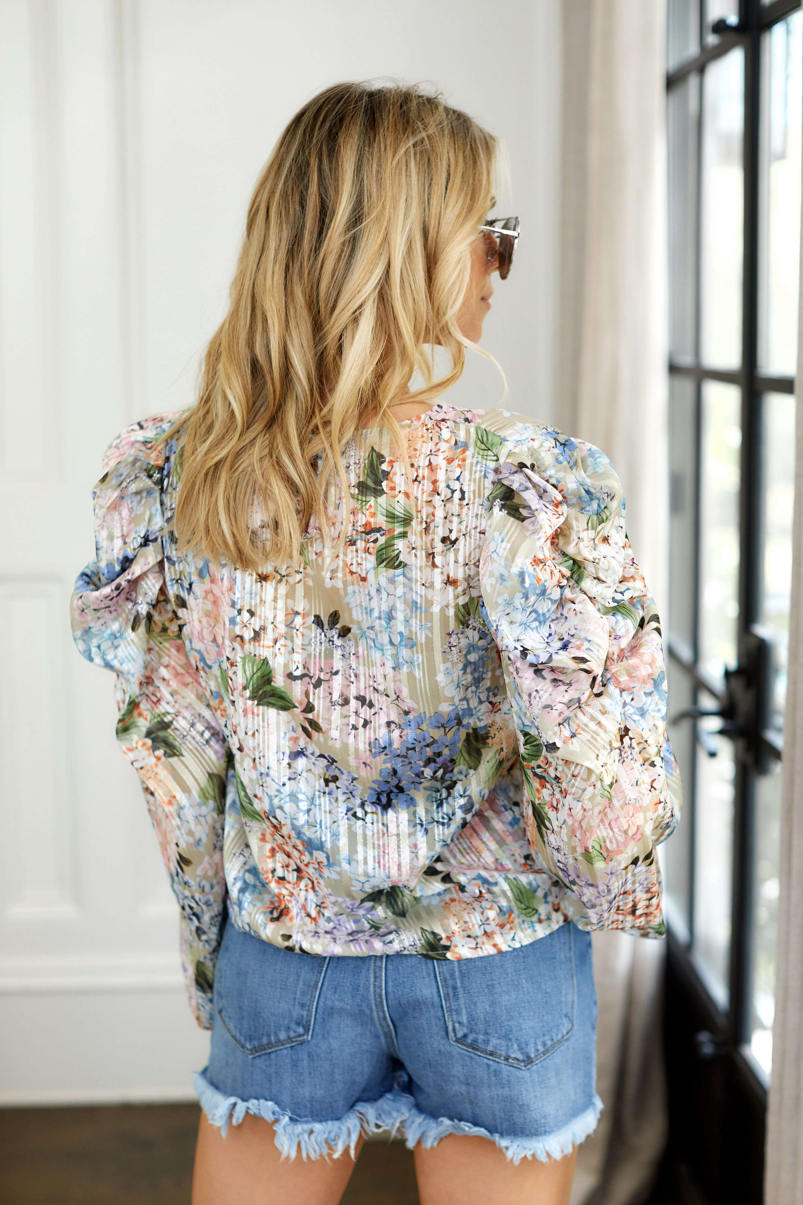 Aliza Floral Print Blouse