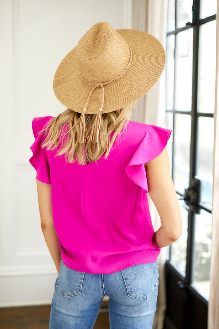 Willow Short Sleeve Solid Blouse