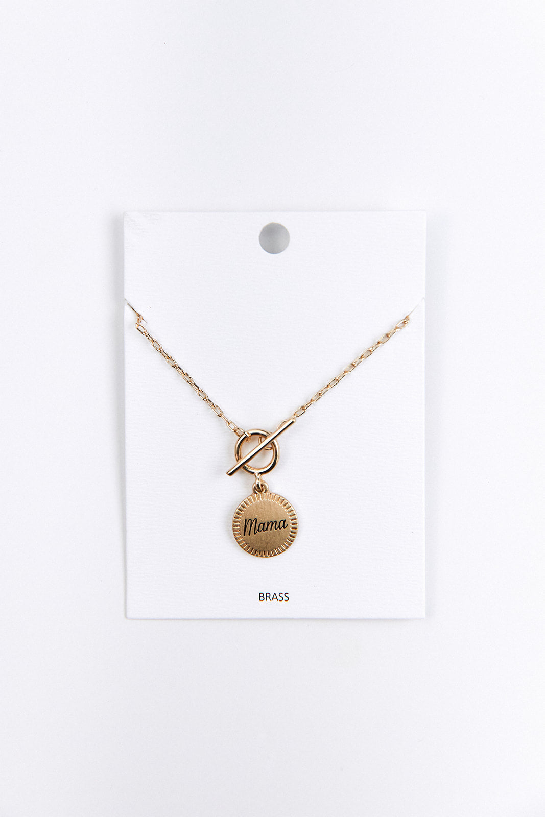 Adler Mama Disk Necklace