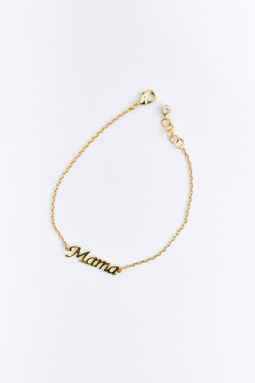 Quinn Mama Brass Bracelet