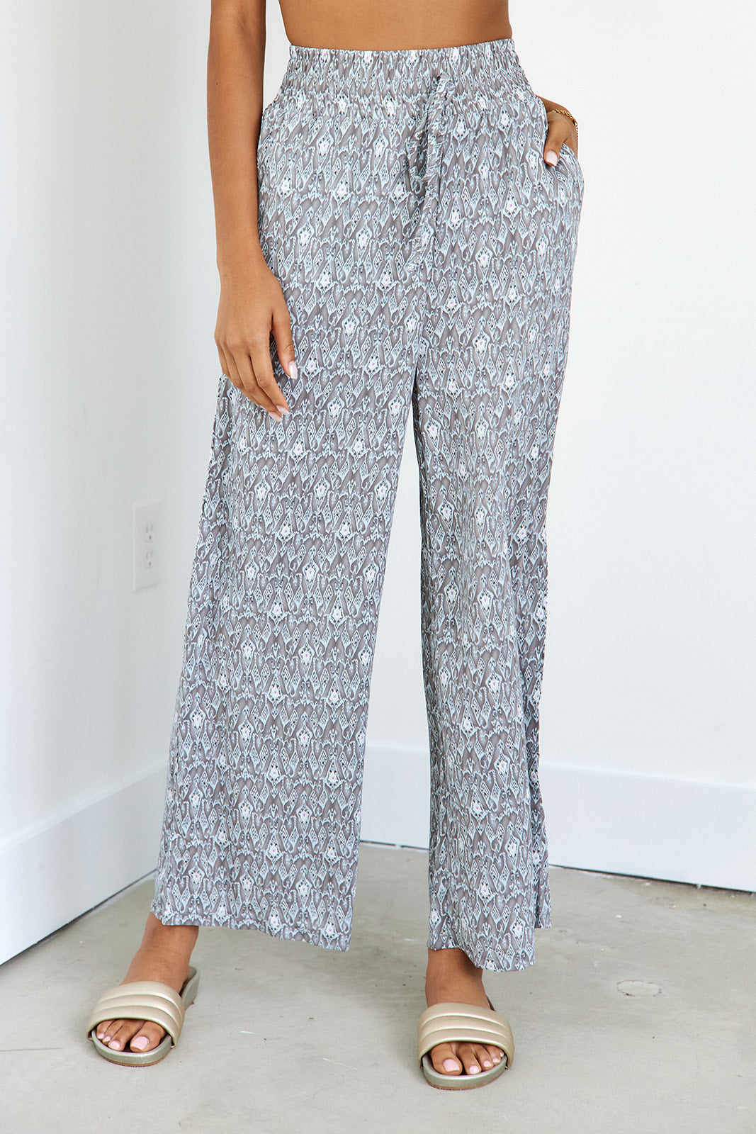 SALE- Mavis Printed Pants