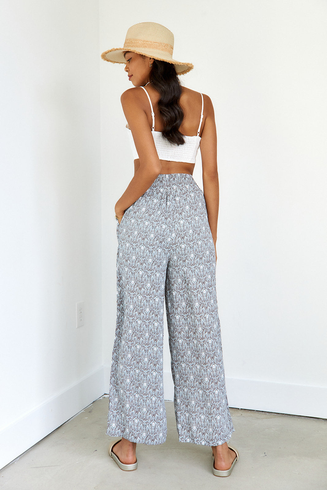 SALE- Mavis Printed Pants