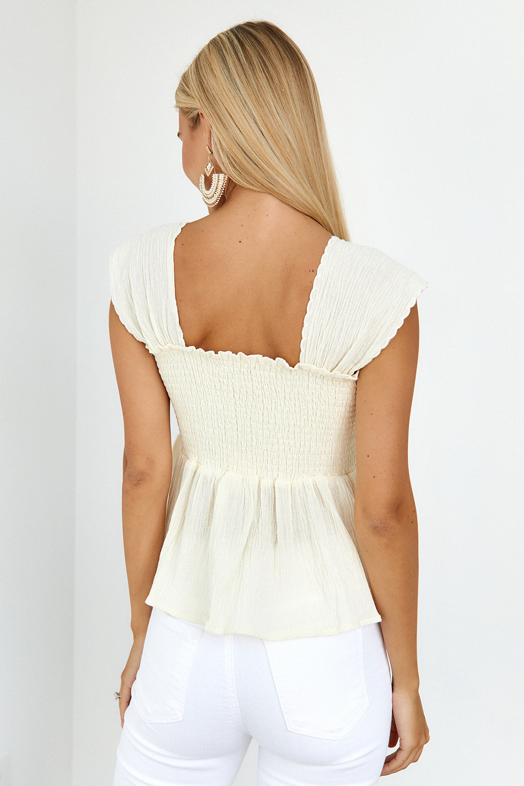 Dakota Smocked Top