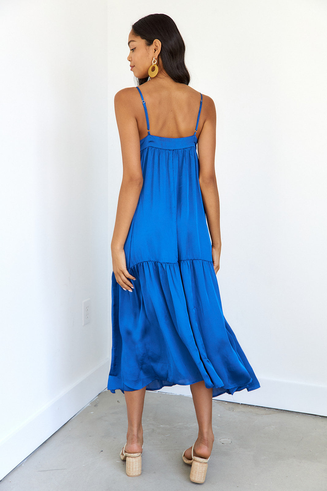 SALE- Larna Keyhole Midi Dress