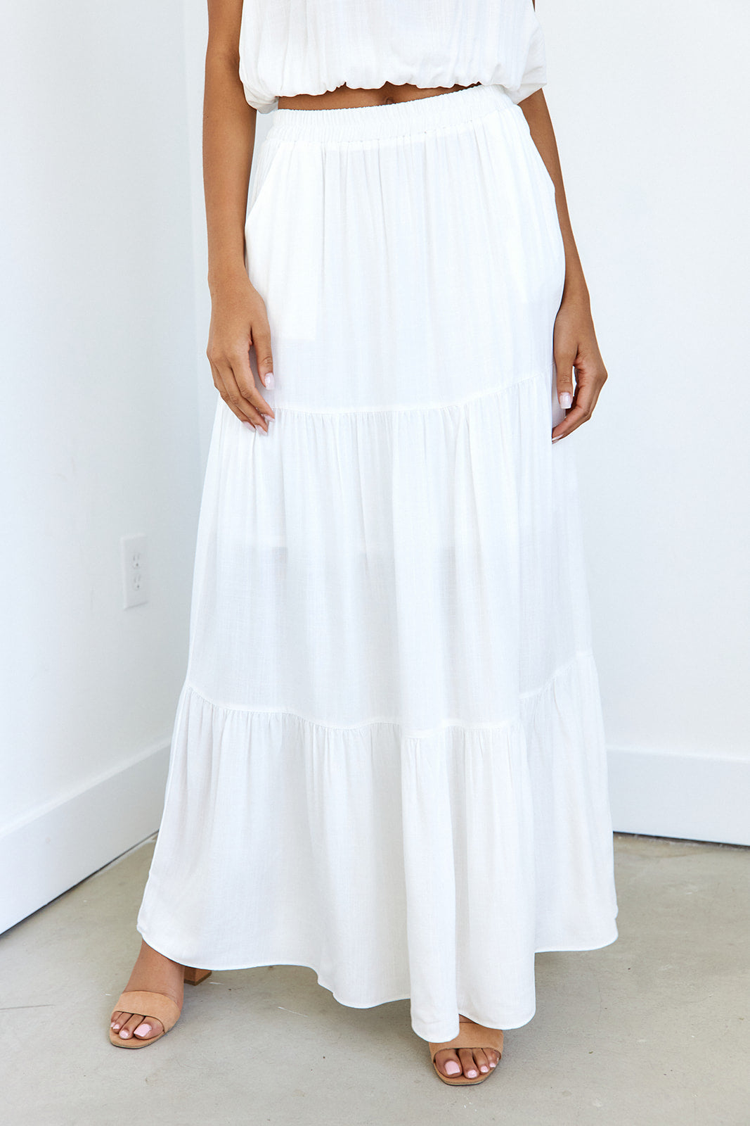 Cornelia Tiered Maxi Skirt