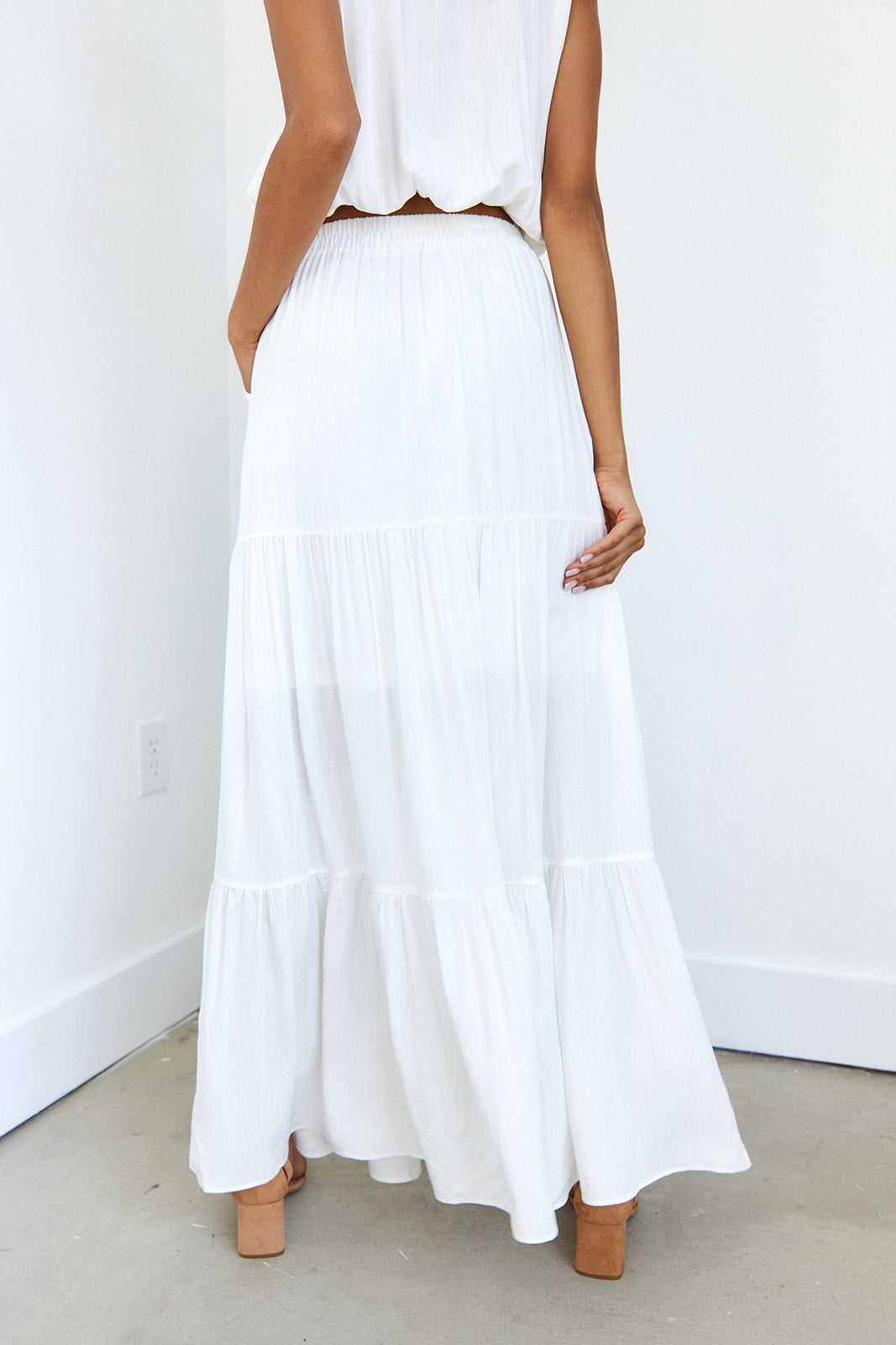 Cornelia Tiered Maxi Skirt