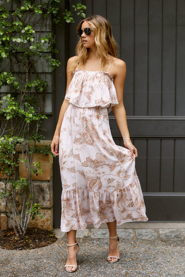 Emerie Printed Maxi Dress