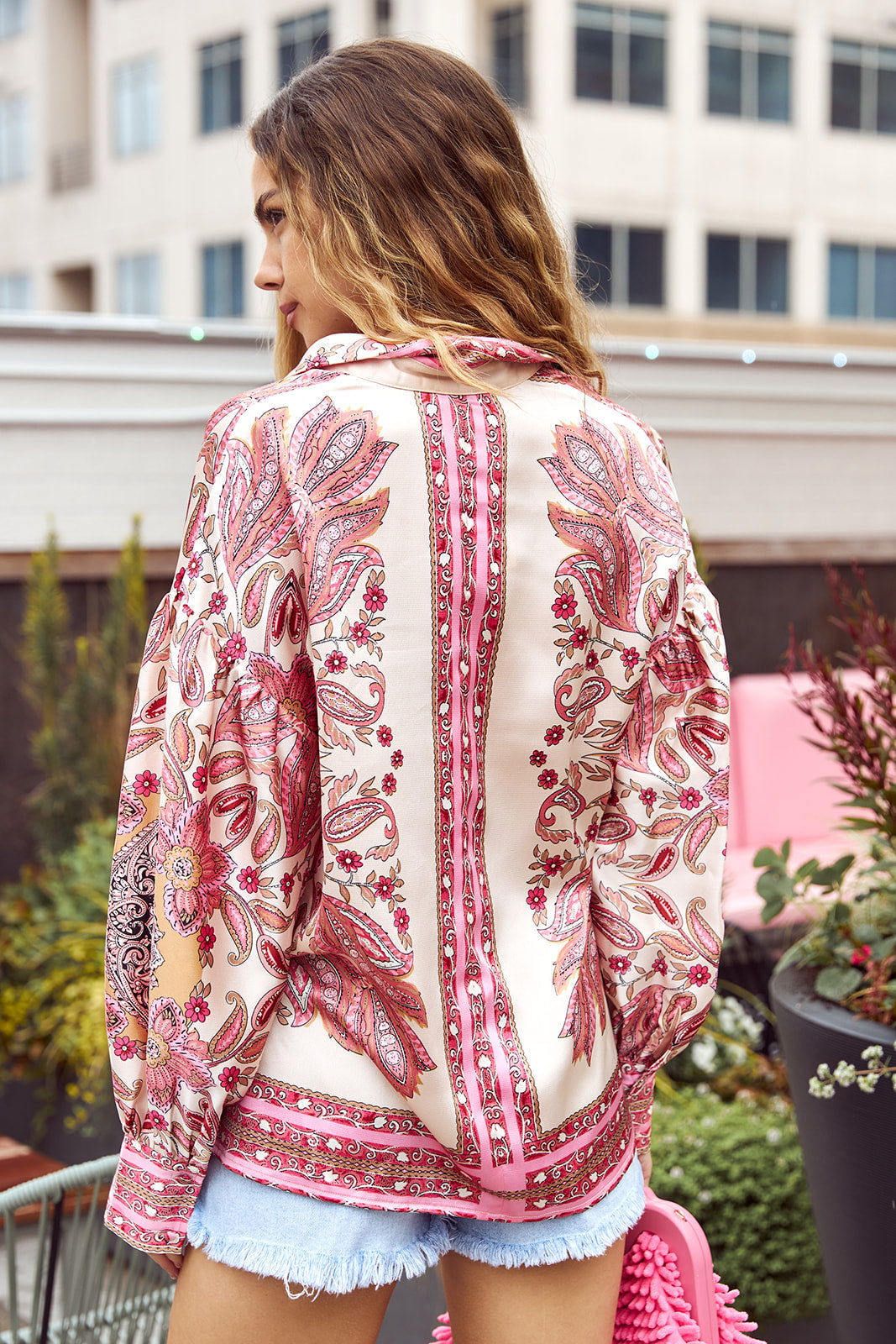 Cooper Printed Button Down Shirt
