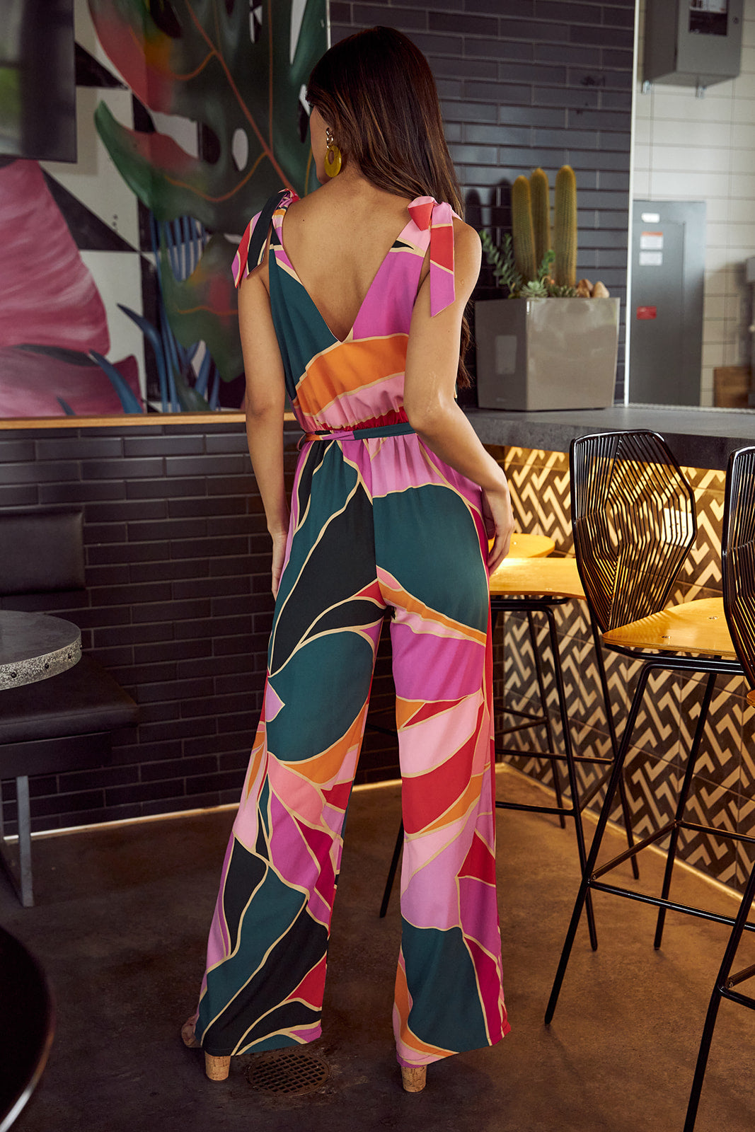 Roseau Printed Jumpsuit