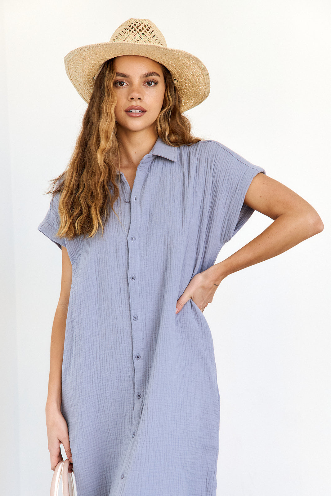 Cosette Button Down Dress