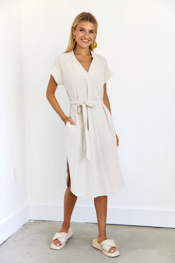 SALE- Mayson Linen Dress