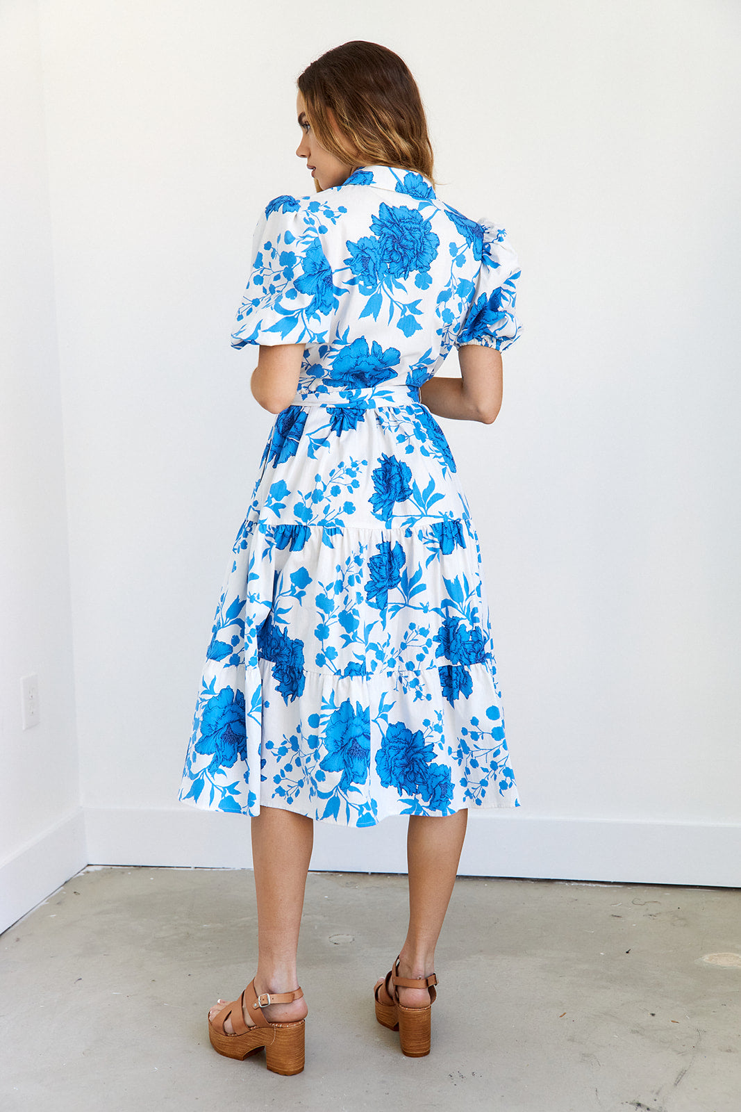 Lima Printed Midi Dress