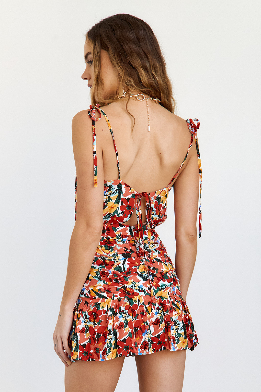 SALE - Hannah Floral Mini Dress