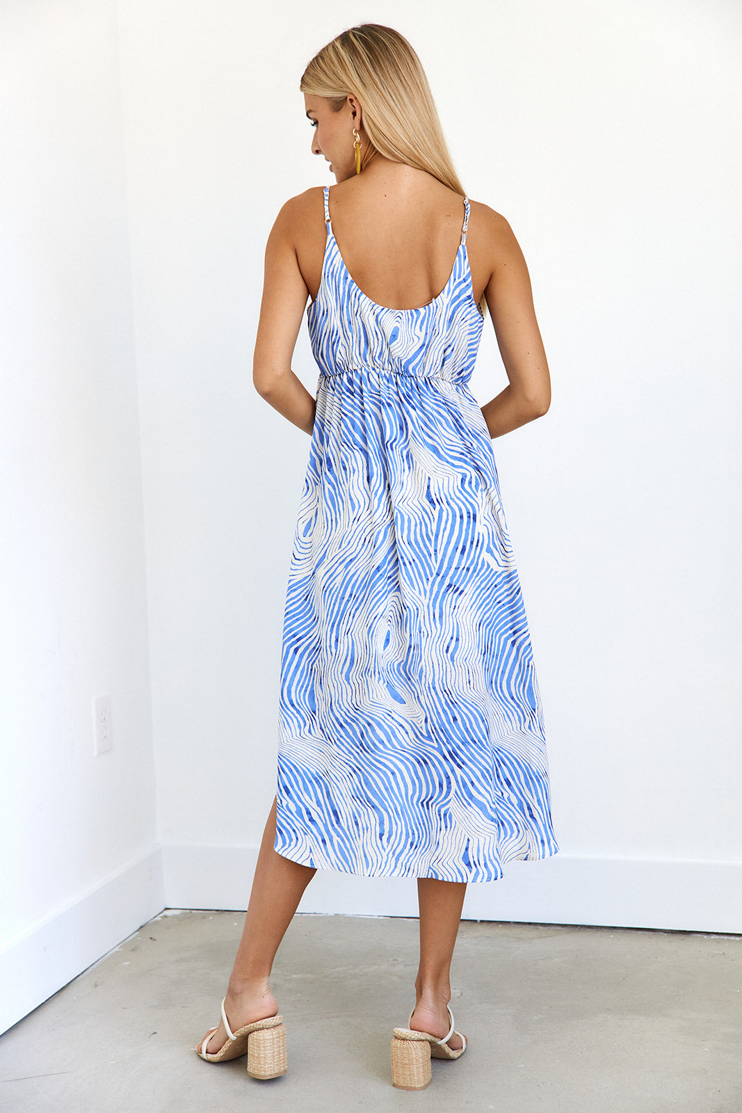 SALE- Rocca Printed Midi Dress