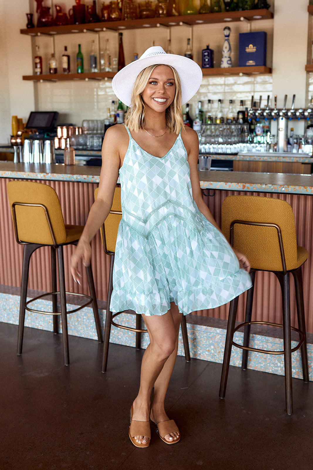 Allister Printed Swing Dress