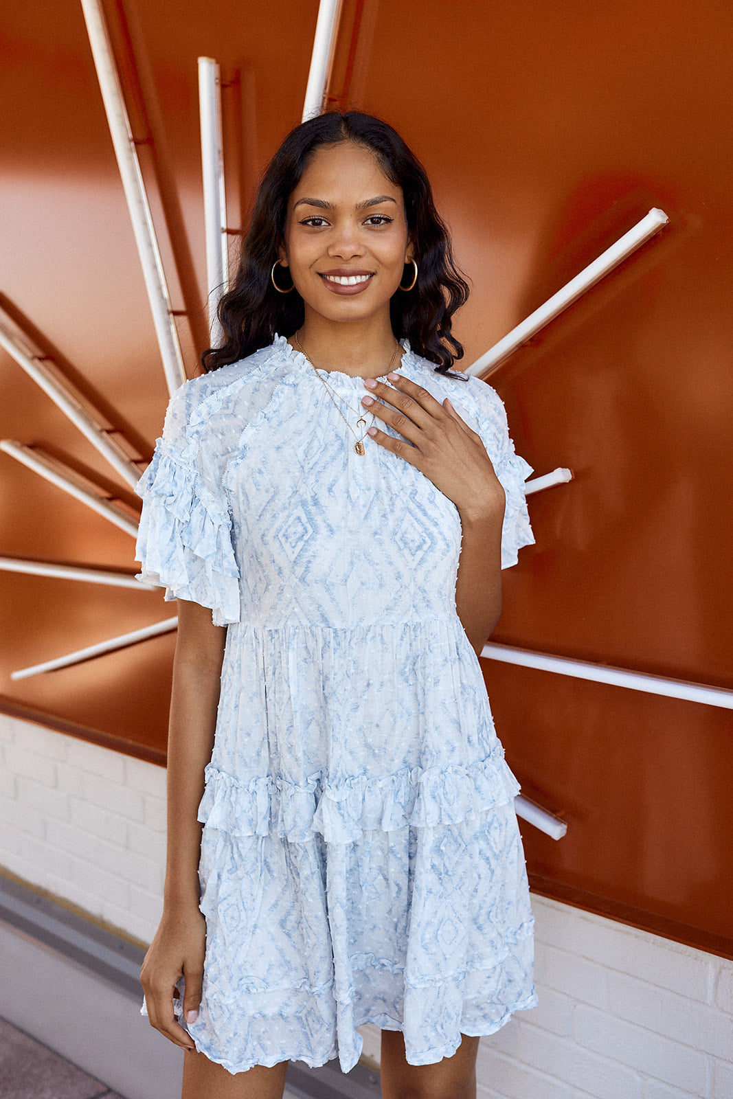 Hammond Tiered Mini Dress