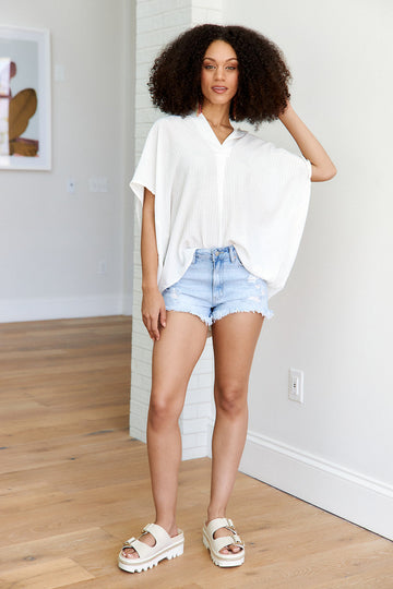 SALE- Zoe V Neck Blouse