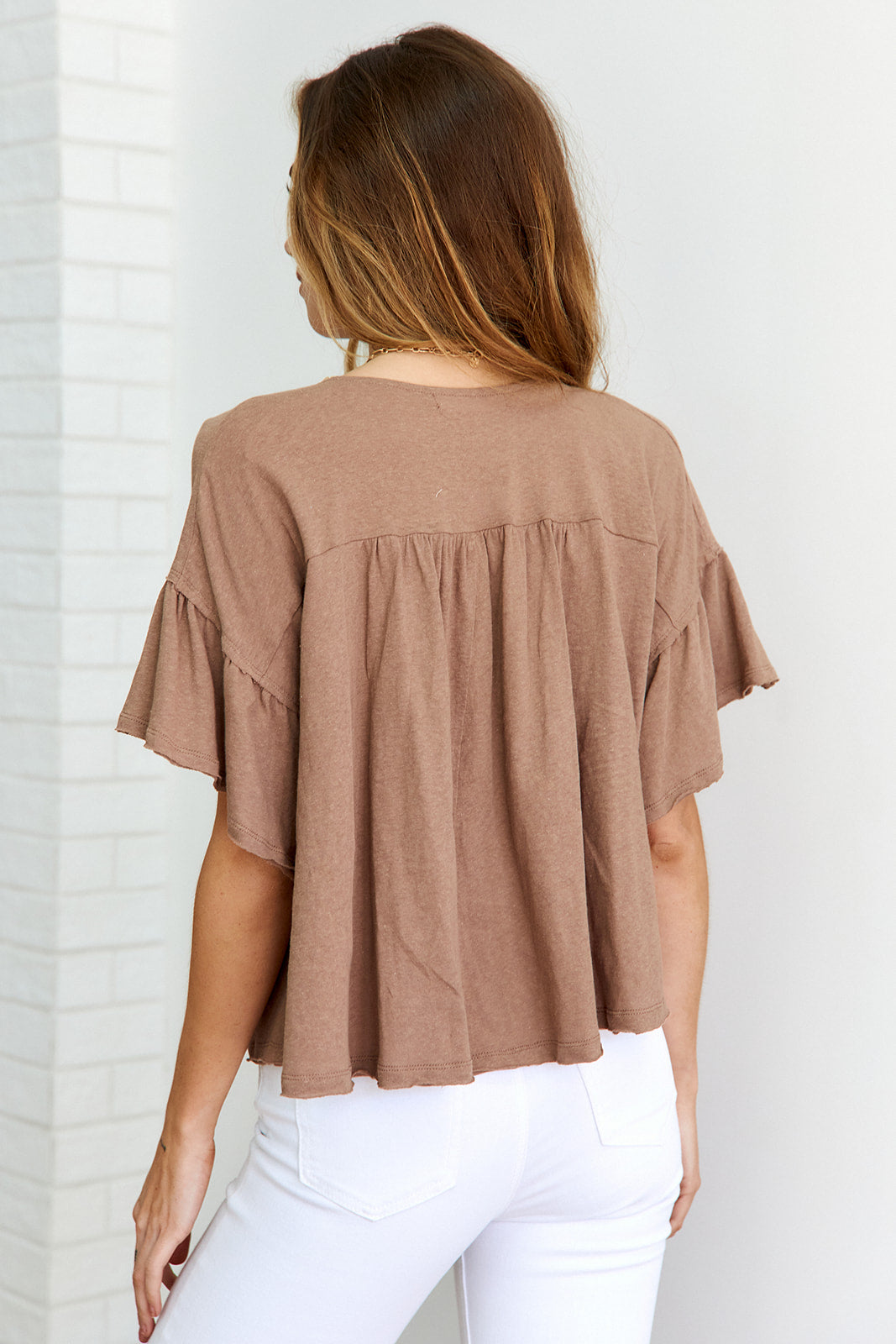 SALE- Raina Ruched Top