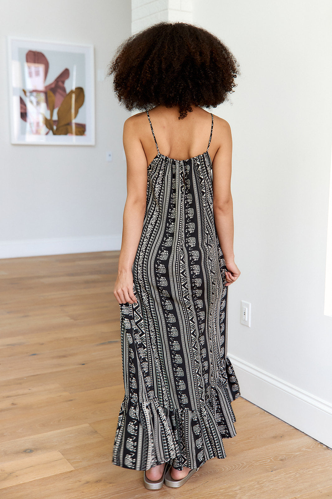 SALE- Iona Printed Maxi Dress
