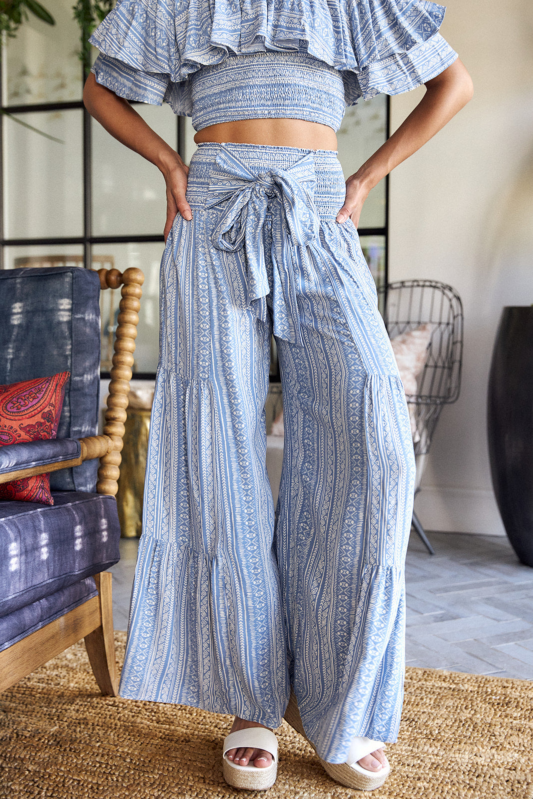 SALE- Ruthie Printed Pant