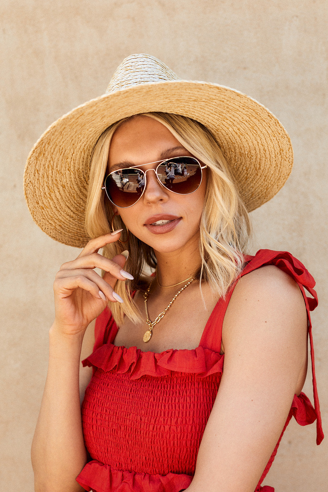 Emmie Straw Fedora