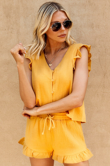 Lennie Button Front Blouse