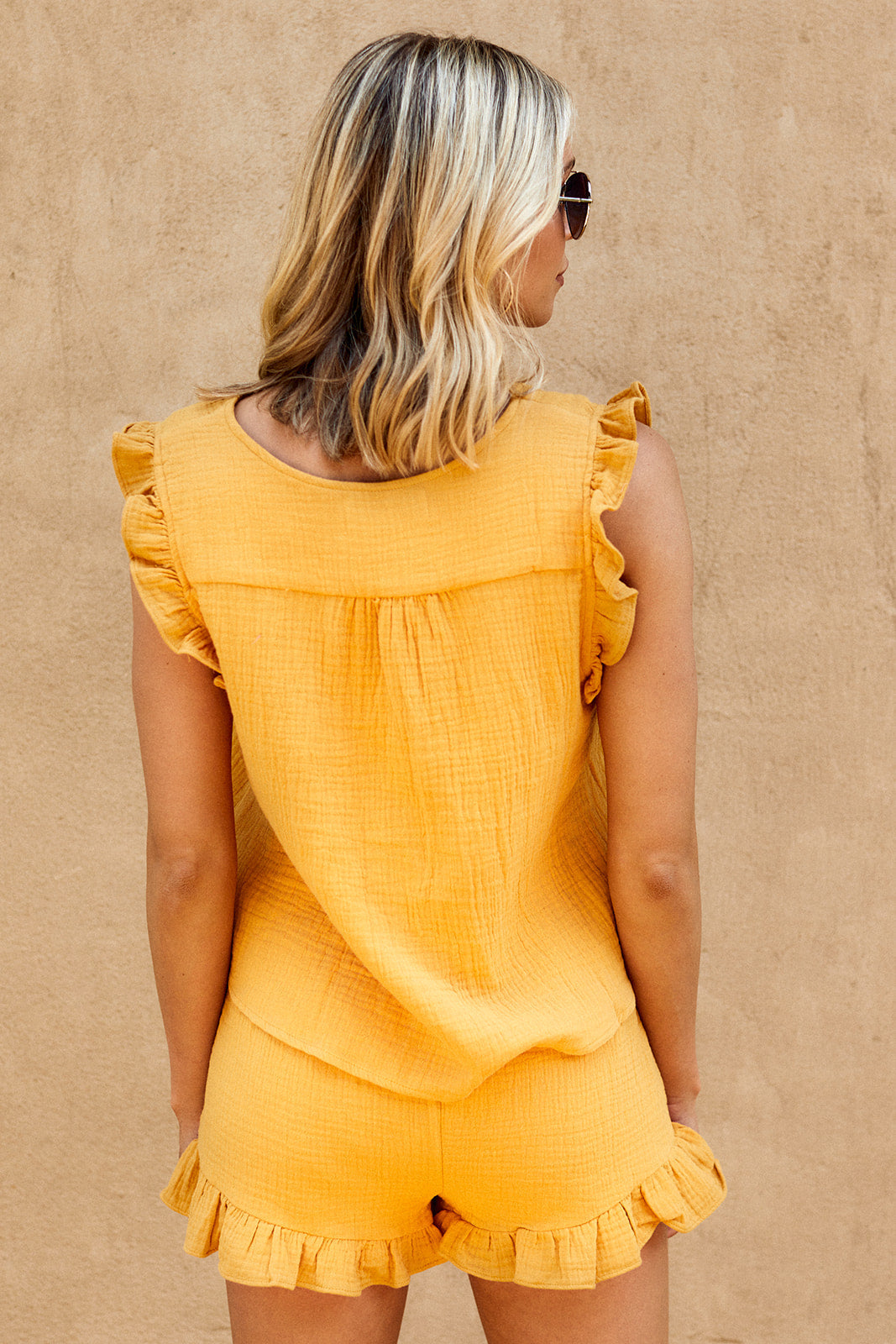Lennie Button Front Blouse