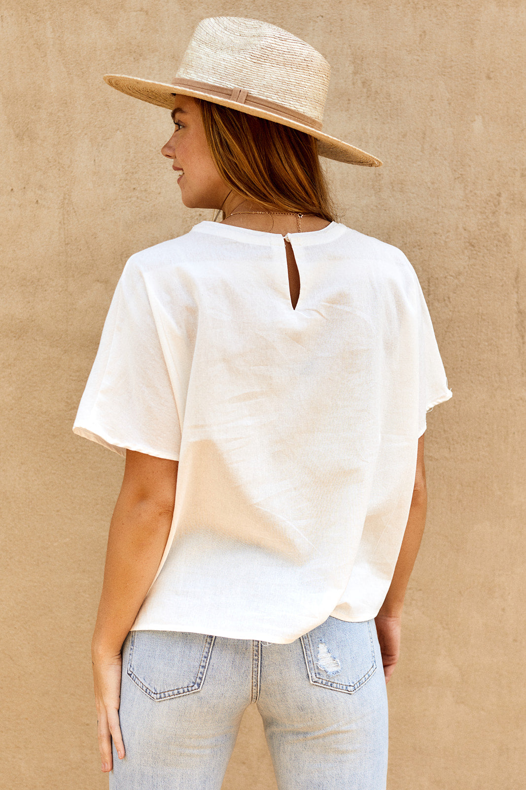 Oleander Lace Detail Blouse