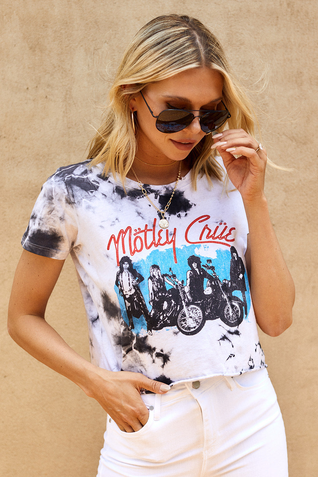 Tie Dye Motley Crue Graphic Tee