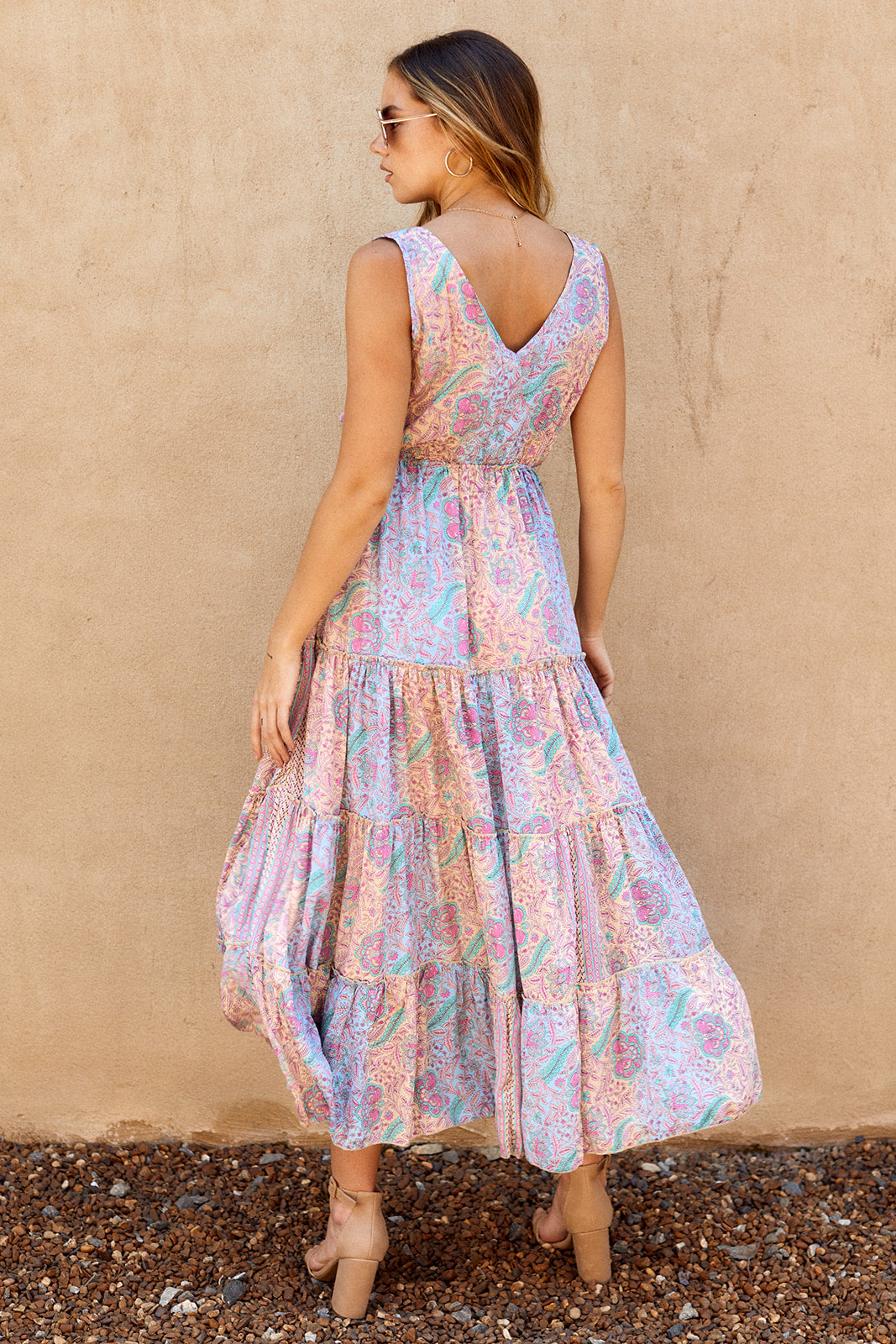 Dauphine Tiered Maxi Dress
