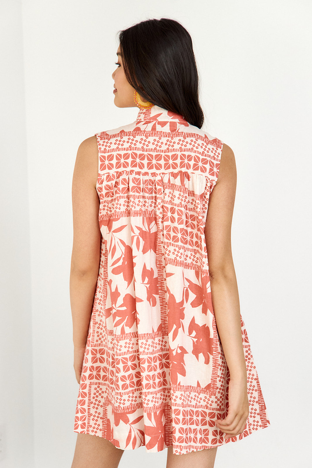 Kenton Floral Sleeveless Mini Dress