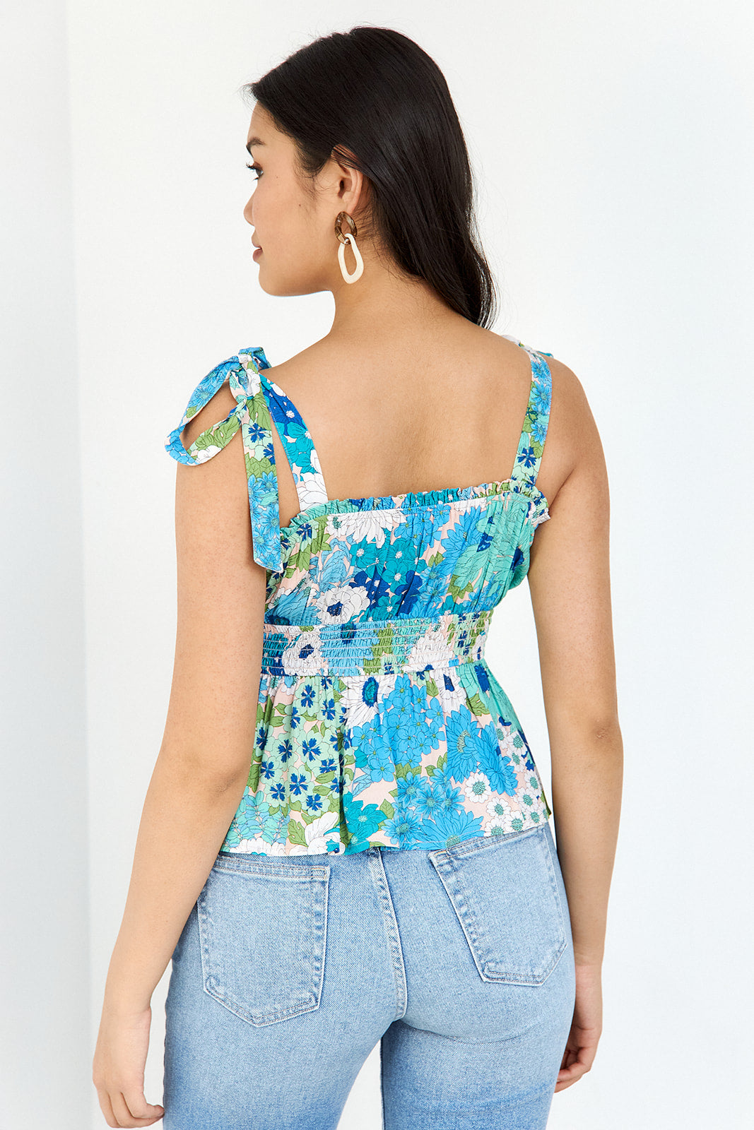 SALE- Weiss Floral Tank