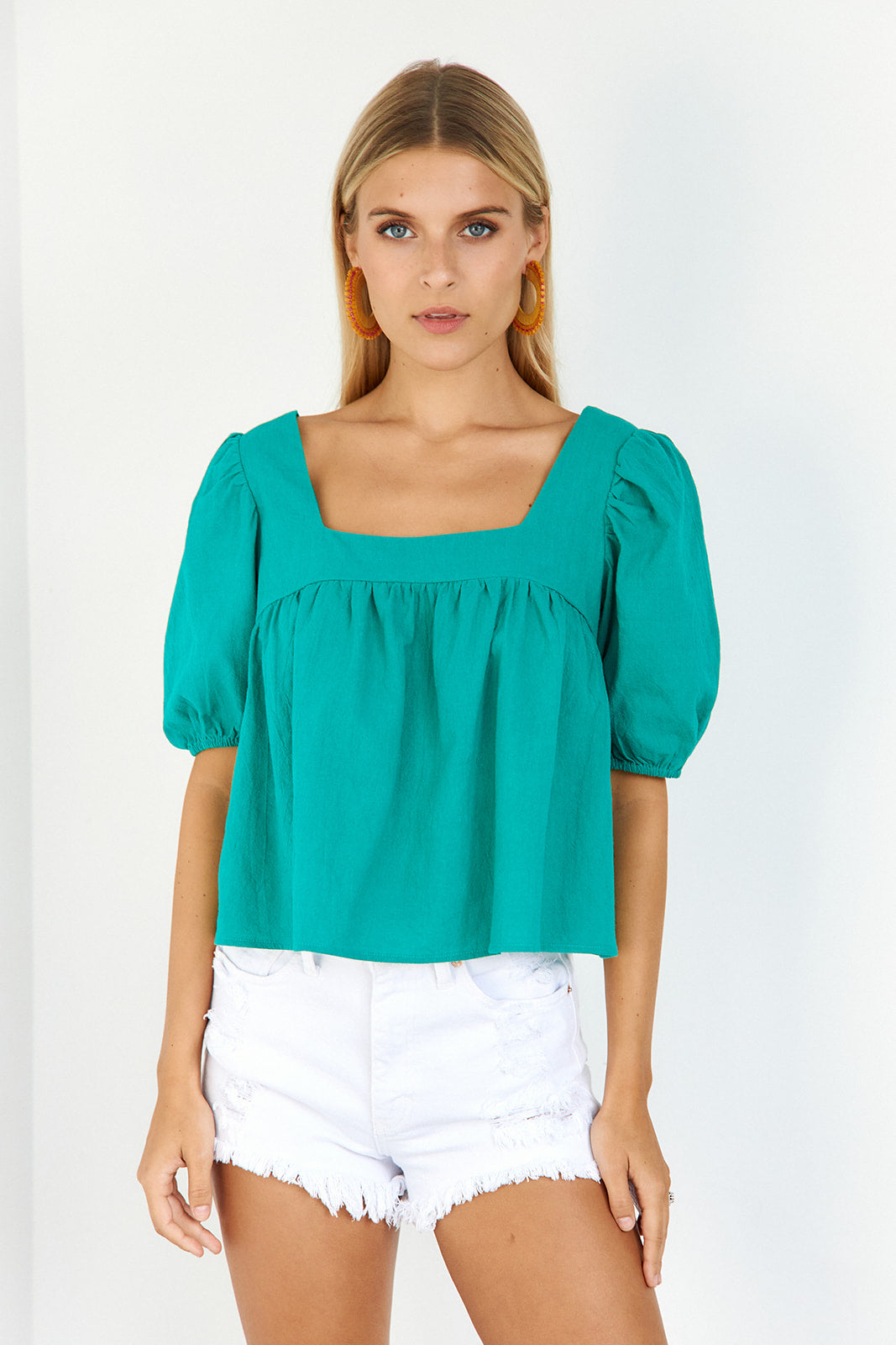 SALE- Safia Puff Sleeve Blouse