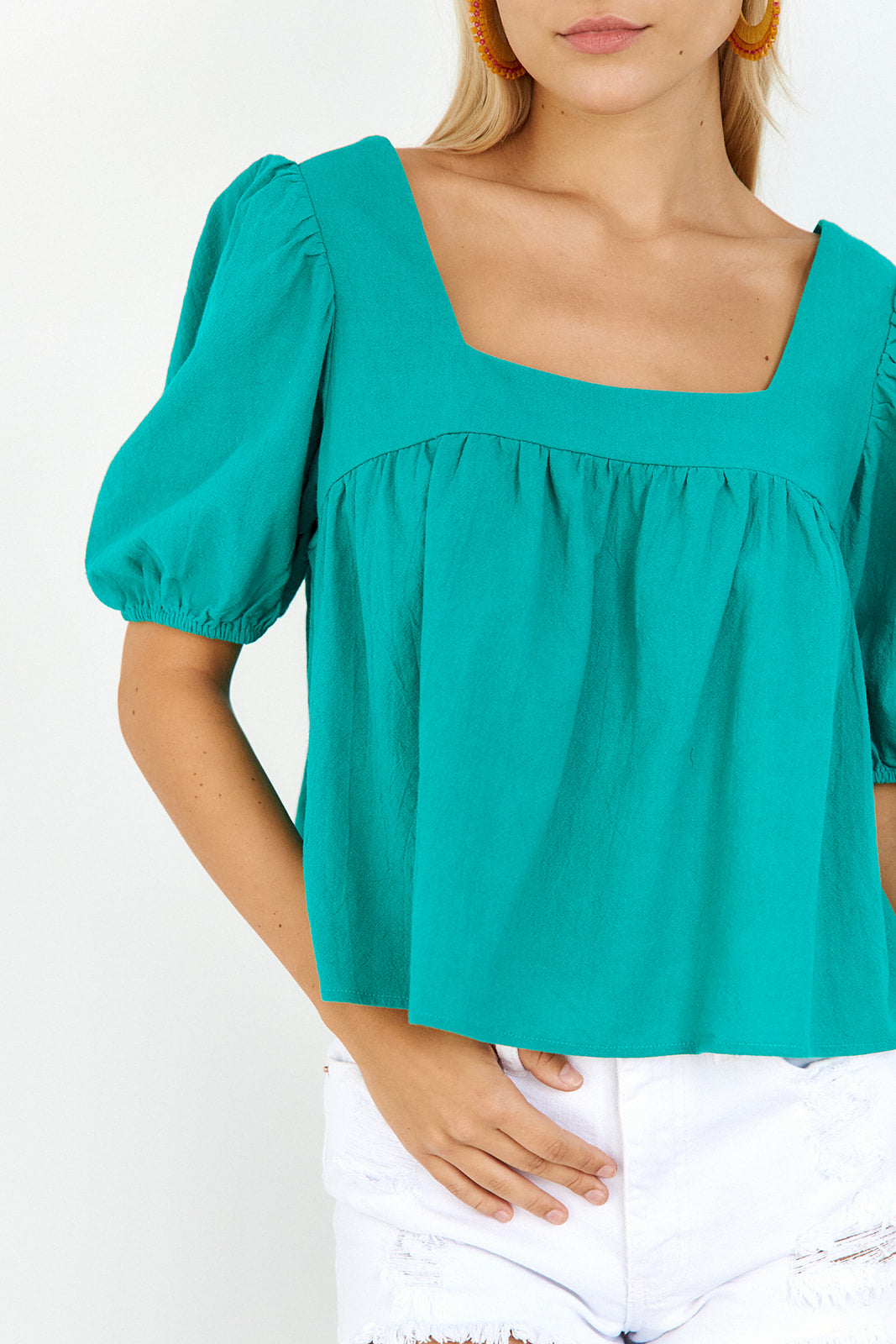 SALE- Safia Puff Sleeve Blouse