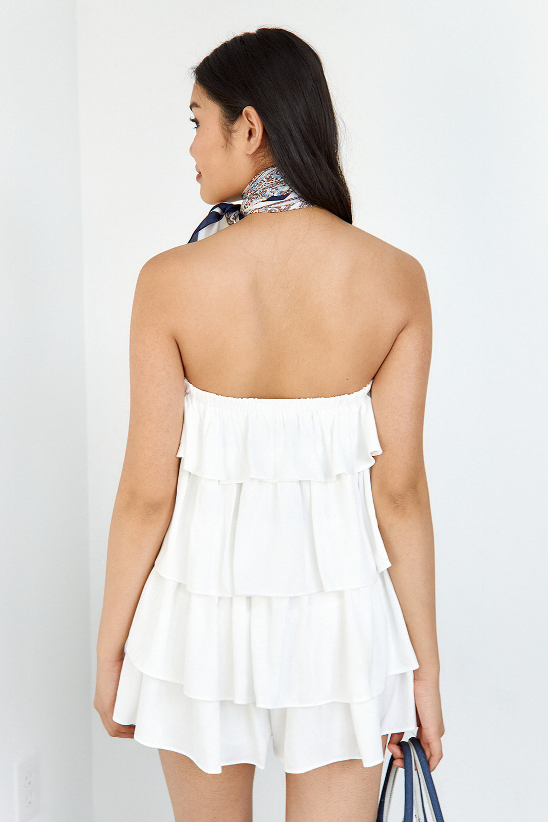 SALE- Lennox Ruffled Layered Off The Shoulder Romper