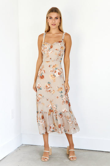 SALE - Lockport Floral Midi Dress