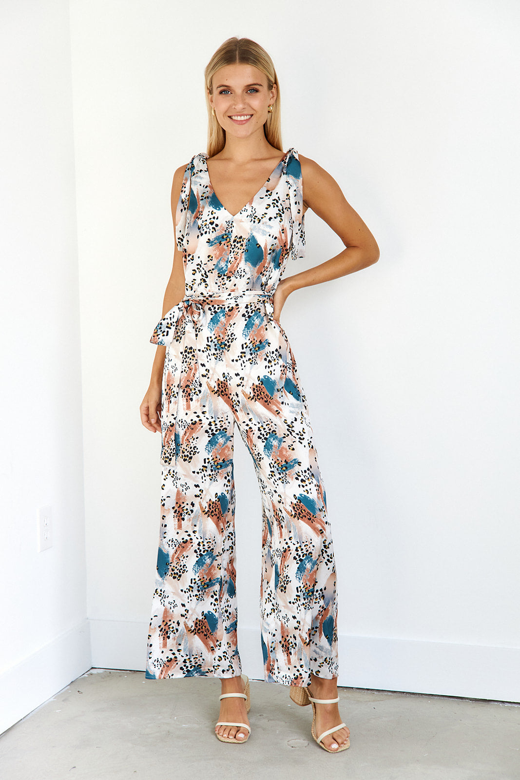 SALE - Vina Printed Jumpsuit