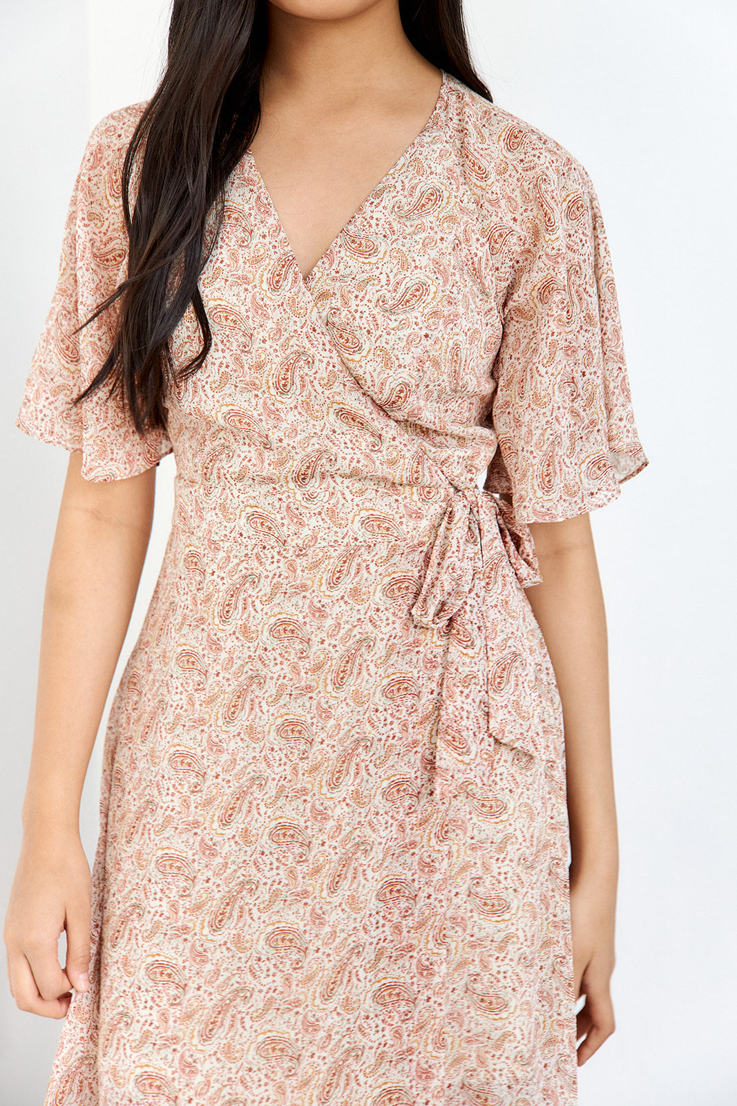 SALE - Colwyn Wrap Maxi Dress
