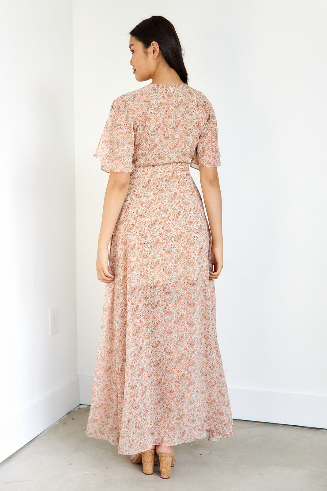 SALE - Colwyn Wrap Maxi Dress