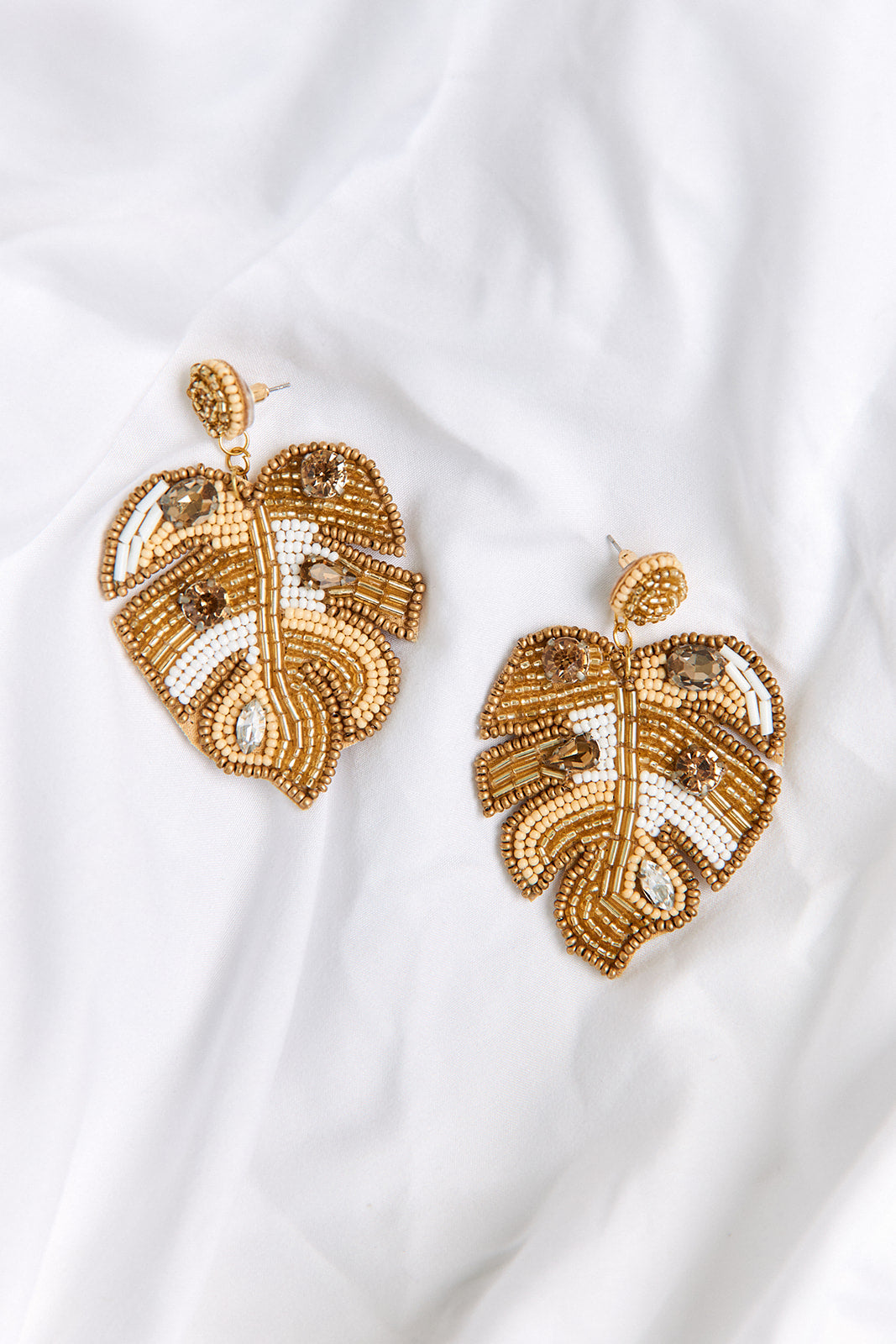 Locklyn Beaded Tropical Earrings