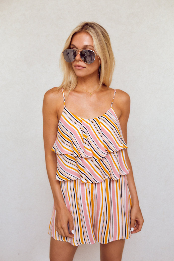Estella Stripe Romper