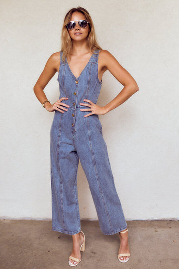 Ramsey Denim Jumpsuit