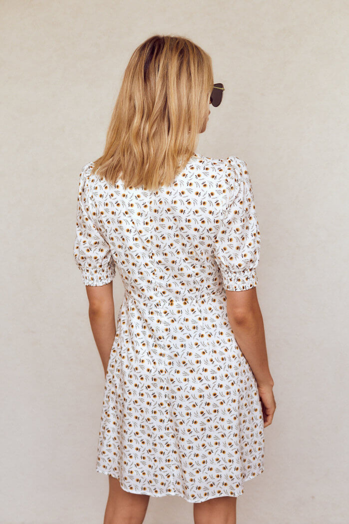 Trinity Smocked Cuff Dress