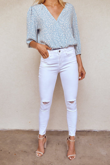 Maine Distressed Skinny Jean