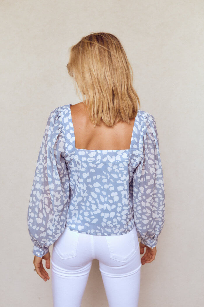 Palmer Ballon Sleeve Top