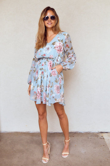 Lizzy Floral Long Sleeve Dress